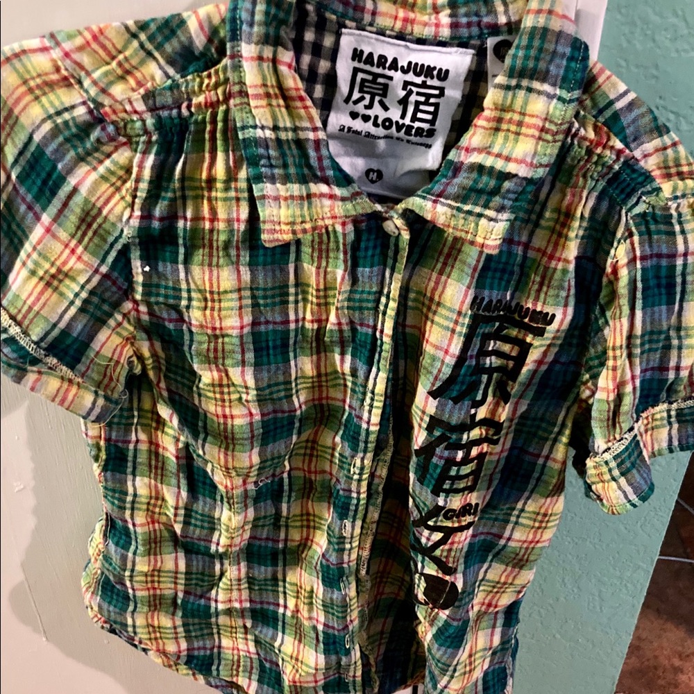 Harajuku Lovers Plaid Medium Fit